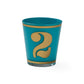 Lucky Number Rocks Glass 2