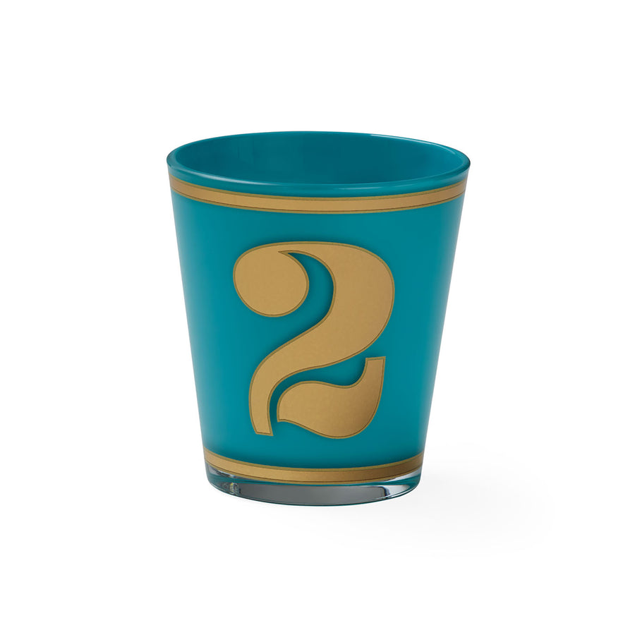 Lucky Number Rocks Glass 2