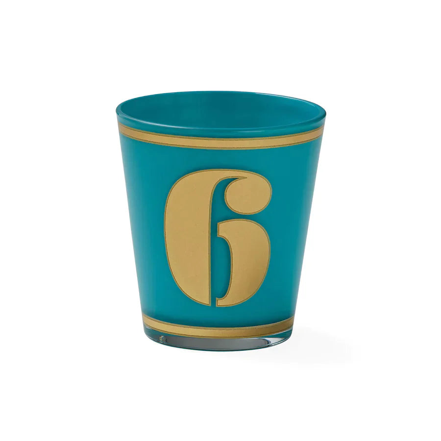 Lucky Number Rocks Glass 6
