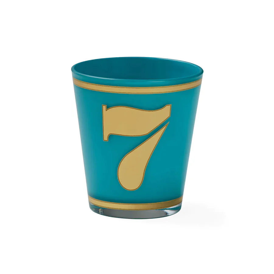 Lucky Number Rocks Glass7
