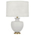 Atlas Matte Dove Table Lamp by Michael Berman