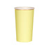 pale yellow partyware by meri meri mm 181441 7