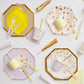 pale yellow partyware by meri meri mm 181441 8