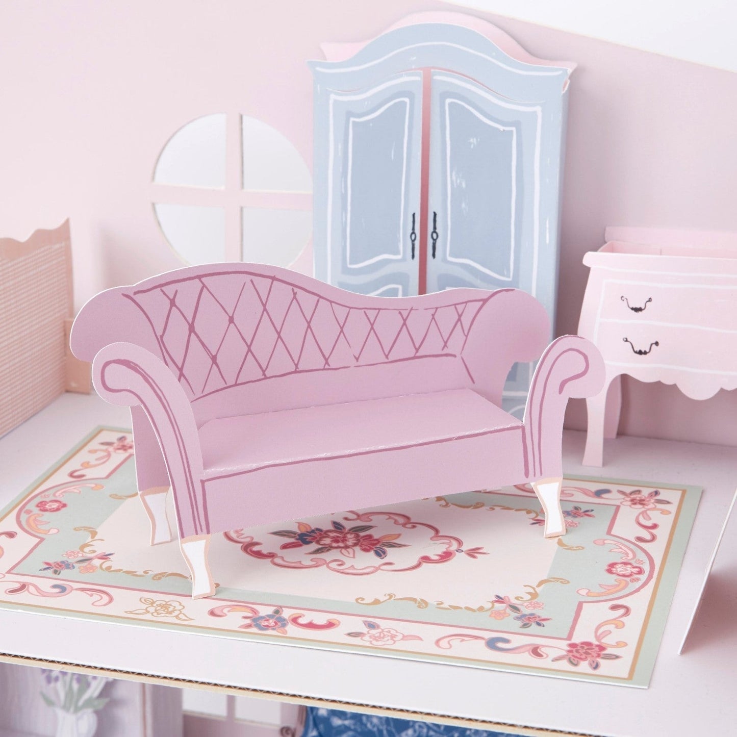 mini paper dolls house by meri meri mm 215650 3