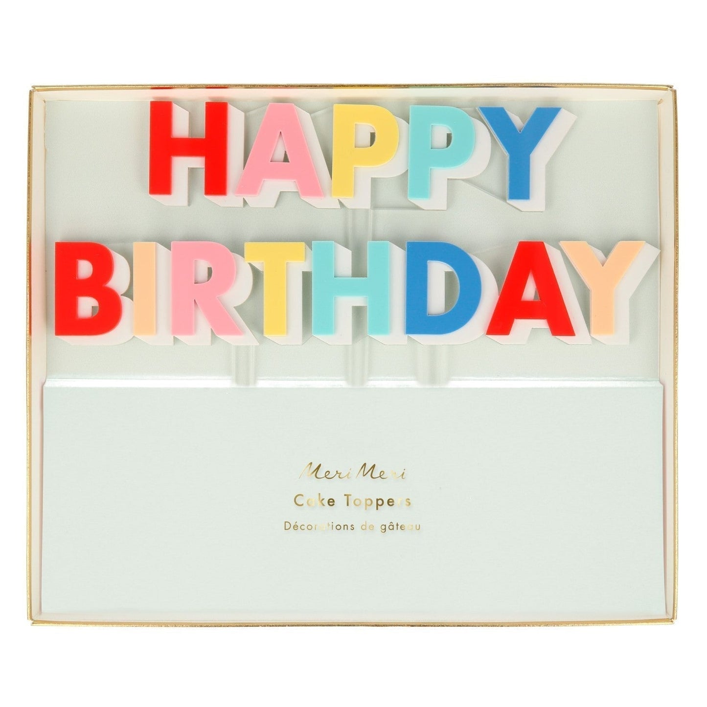 happy birthday acrylic cake toppers by meri meri mm 215956 1