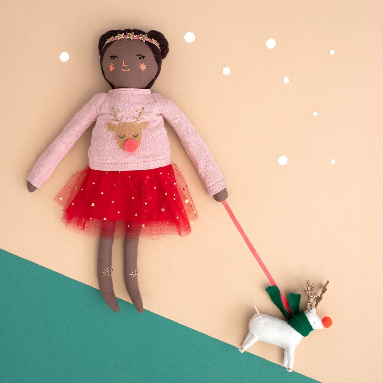 christmas jumper doll by meri meri mm 217432 5