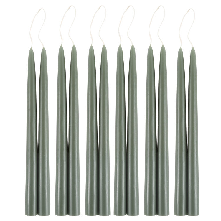 Taper Candles Pair in Various Sizes & Colors