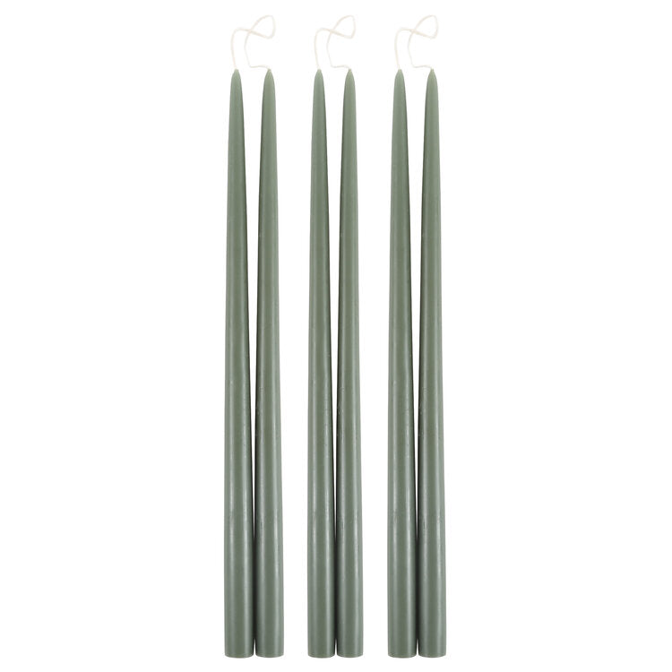 Taper Candles Pair in Various Sizes & Colors