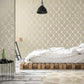 Modern Damask Mottled Wallpaper in Gold/Neutral