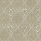 Modern Damask Mottled Wallpaper in Gold/Bronze