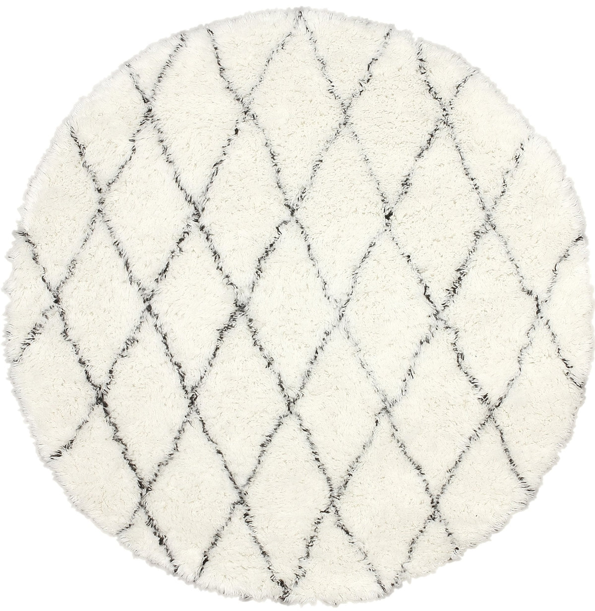 Handmade Wool Rug In Ivory Design By Nuloom 1