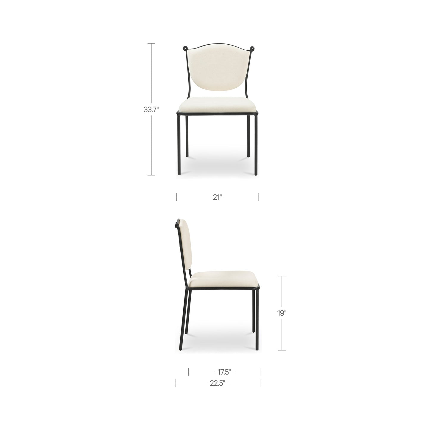 Ferris Dining Chair Moes Home Collection Mhc Mu 1001 05 3