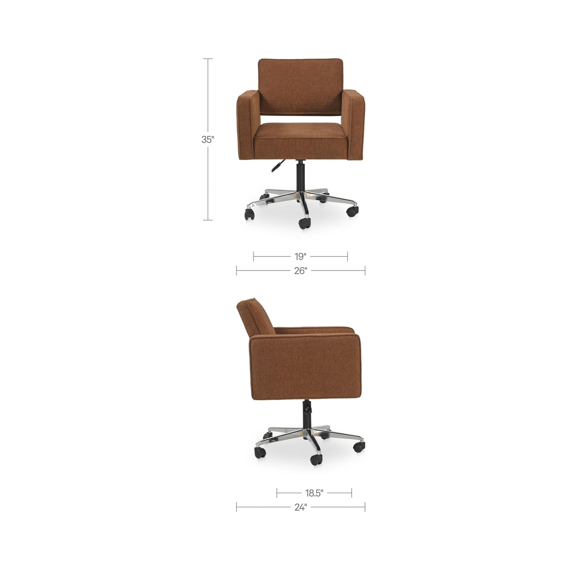 Harris Office Chair Moes Home Collection Mhc Mu 1003 22 3