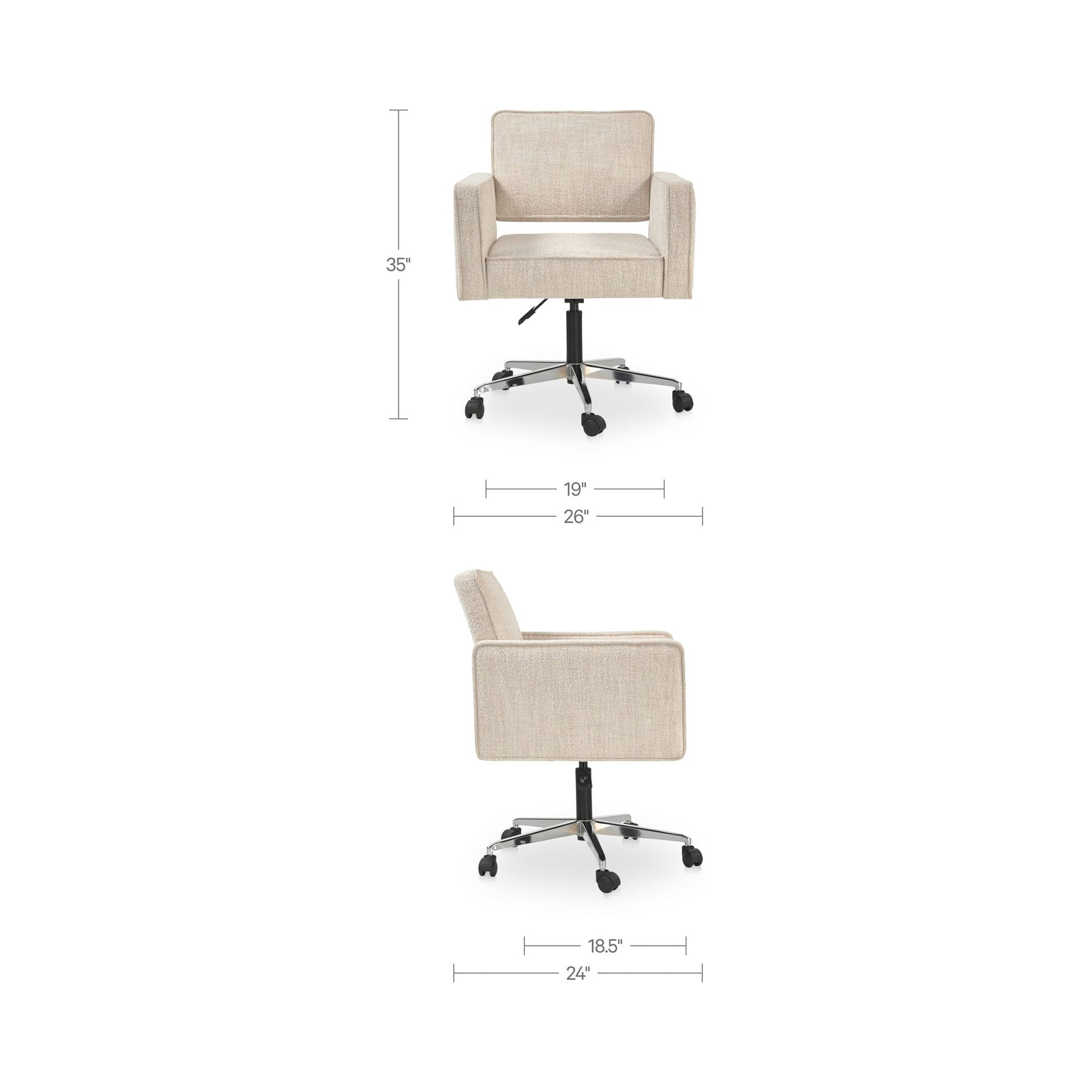 Harris Office Chair Moes Home Collection Mhc Mu 1003 22 4