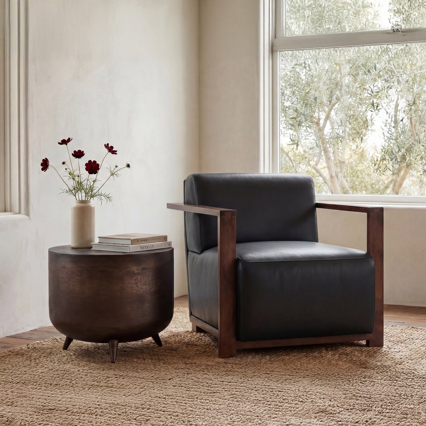 Barnes Accent Chair Moes Home Collection Mhc Mu 1004 02 5