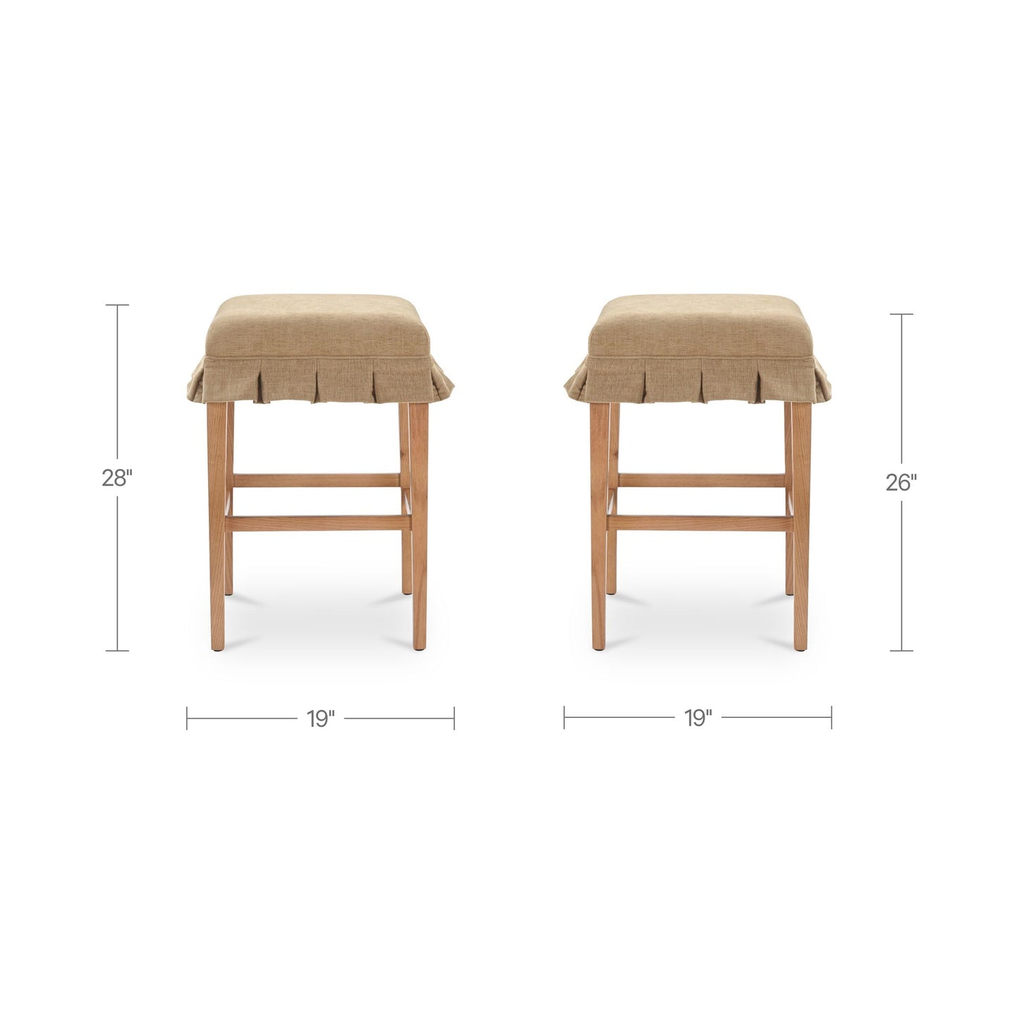 Anna Counter Stool Moes Home Collection Mhc Mu 1007 16 4