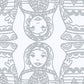 Maatuska Wallpaper in Pepper design by Aimee Wilder