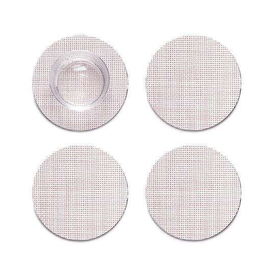 Mini Basketweave Set Of 4 Coasters Chilewich Chw 100743 002 2