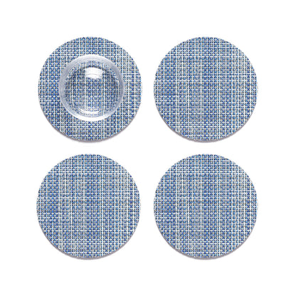 Mini Basketweave Set Of 4 Coasters Chilewich Chw 100743 002 3