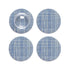 Mini Basketweave Set Of 4 Coasters Chilewich Chw 100743 002 3