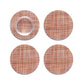 Mini Basketweave Set Of 4 Coasters Chilewich Chw 100743 002 4