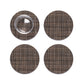 Mini Basketweave Set Of 4 Coasters Chilewich Chw 100743 002 8