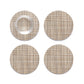 Mini Basketweave Set Of 4 Coasters Chilewich Chw 100743 002 14
