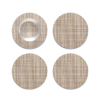 Mini Basketweave Set Of 4 Coasters Chilewich Chw 100743 002 14