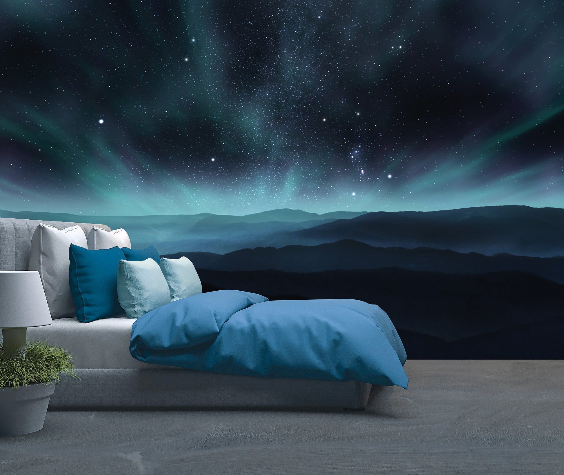 Night Sky Wall Mural from the Atmosphere Collection by Galerie Wallcoverings