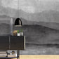Misty Mountains Grey Wall Mural from the Atmosphere Collection by Galerie Wallcoverings