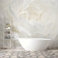 Rose White Wall Mural from the Atmosphere Collection by Galerie Wallcoverings