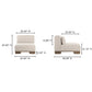 June Slipper Chair Moes Home Collection Mhc Oa 1031 34 9