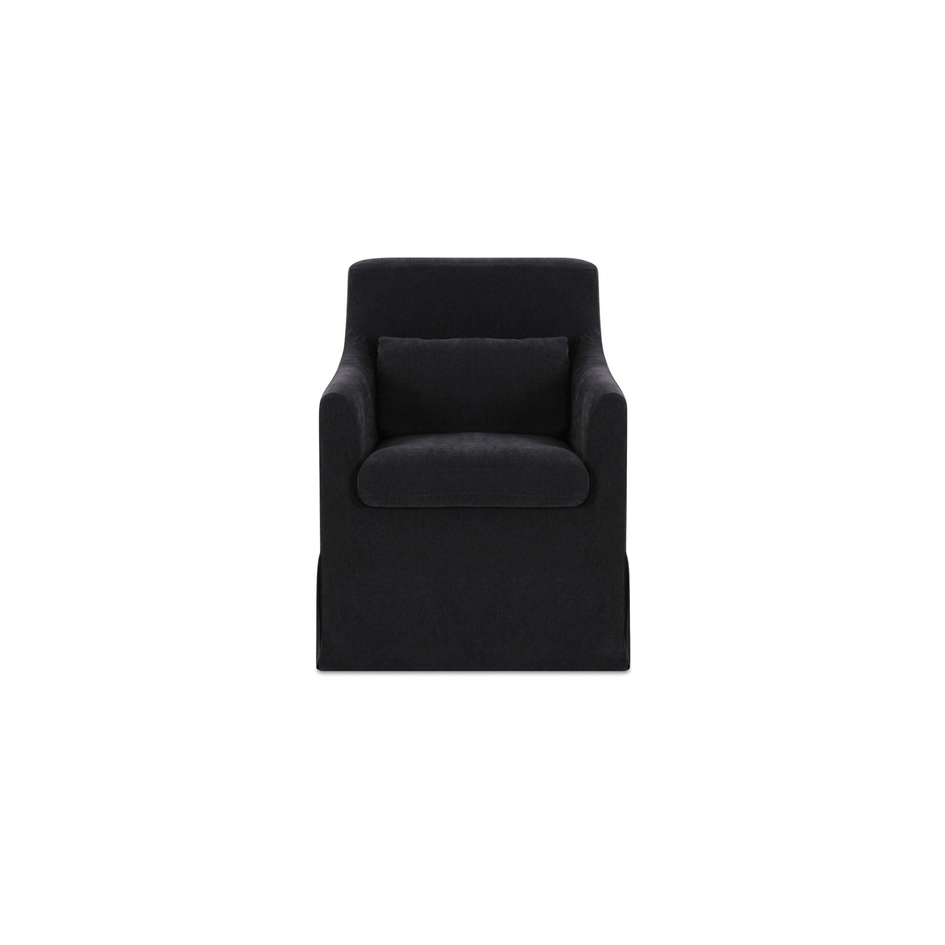Lydia Slipcover Dining Chair Moes Home Collection Mhc Oa 1051 02 1