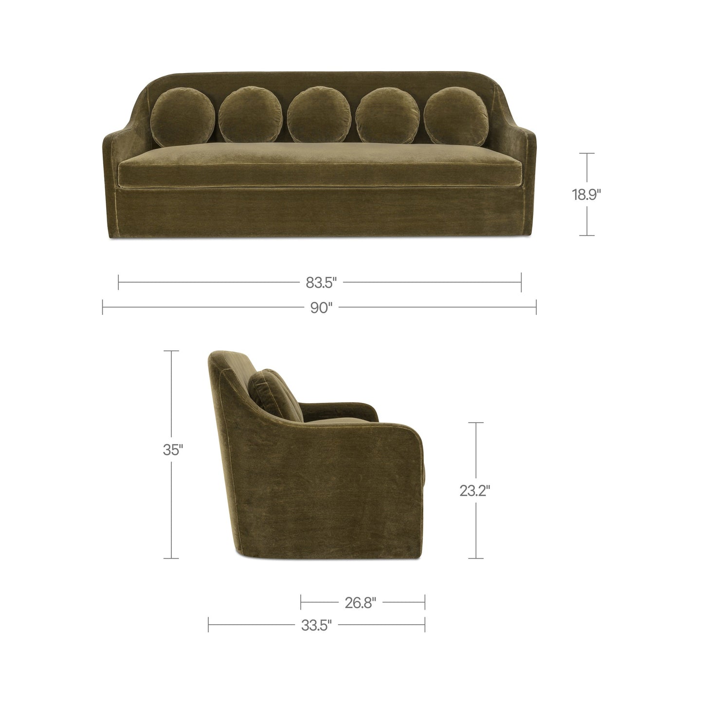 Rialto Sofa Moes Home Collection Mhc Oa 1064 16 2
