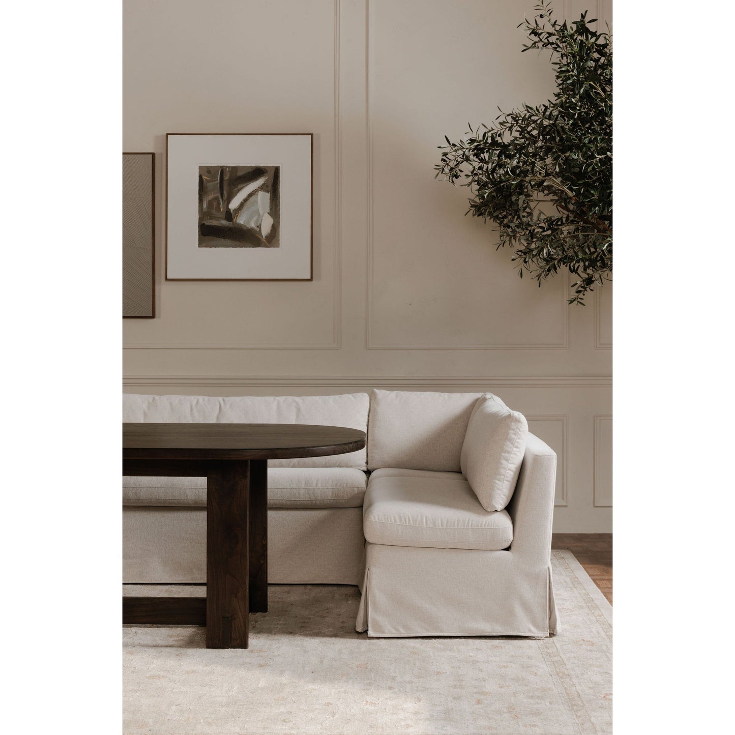 Fable Slipcover Dining Banquette L Shape Moes Home Collection Mhc Oa 1068 34 26