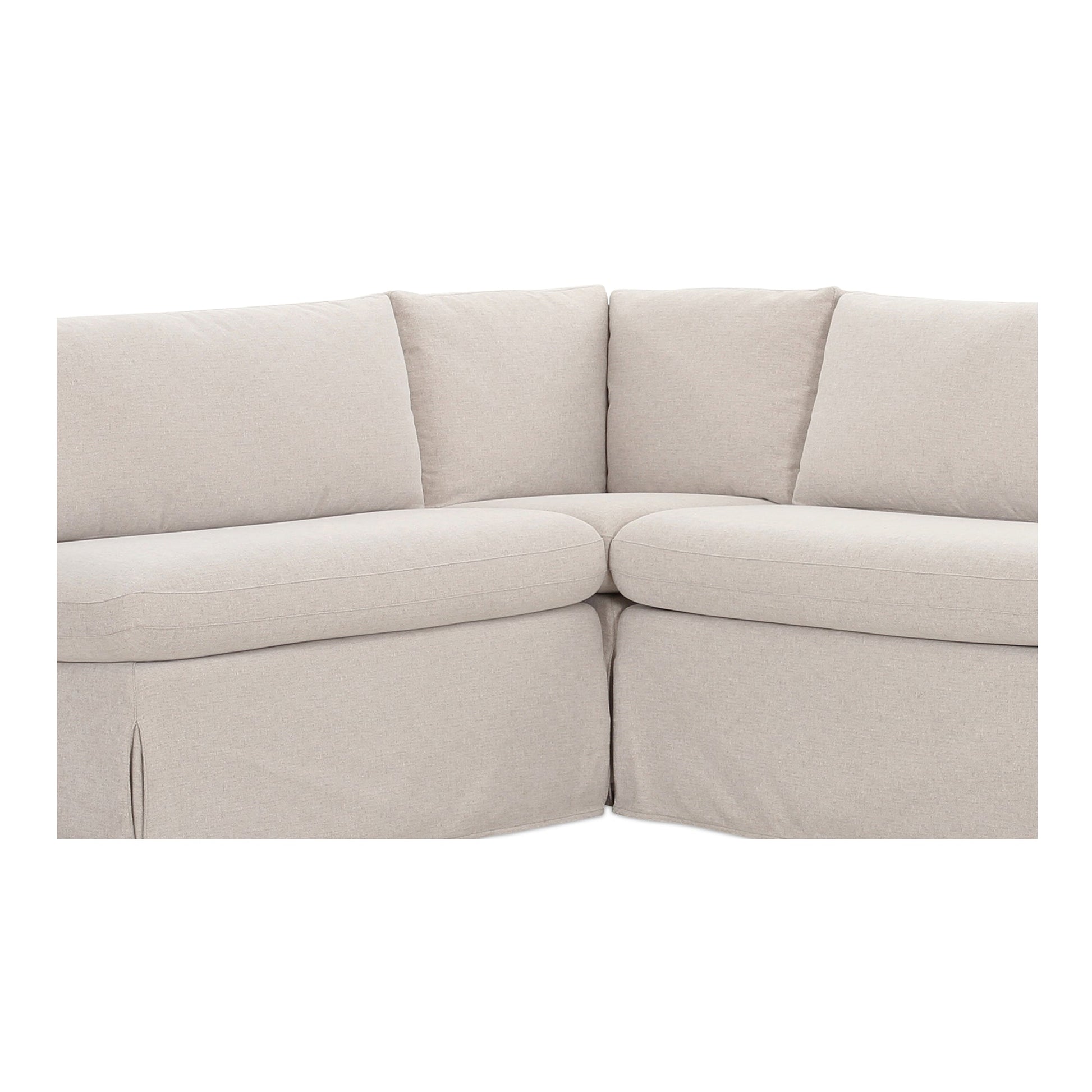 Fable Slipcover Dining Banquette L Shape Moes Home Collection Mhc Oa 1068 34 21