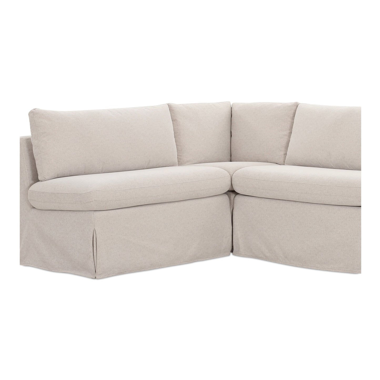 Fable Slipcover Dining Banquette L Shape Moes Home Collection Mhc Oa 1068 34 23