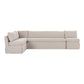 Fable Slipcover Dining Banquette L Shape Moes Home Collection Mhc Oa 1068 34 3