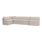 Fable Slipcover Dining Banquette L Shape Moes Home Collection Mhc Oa 1068 34 12