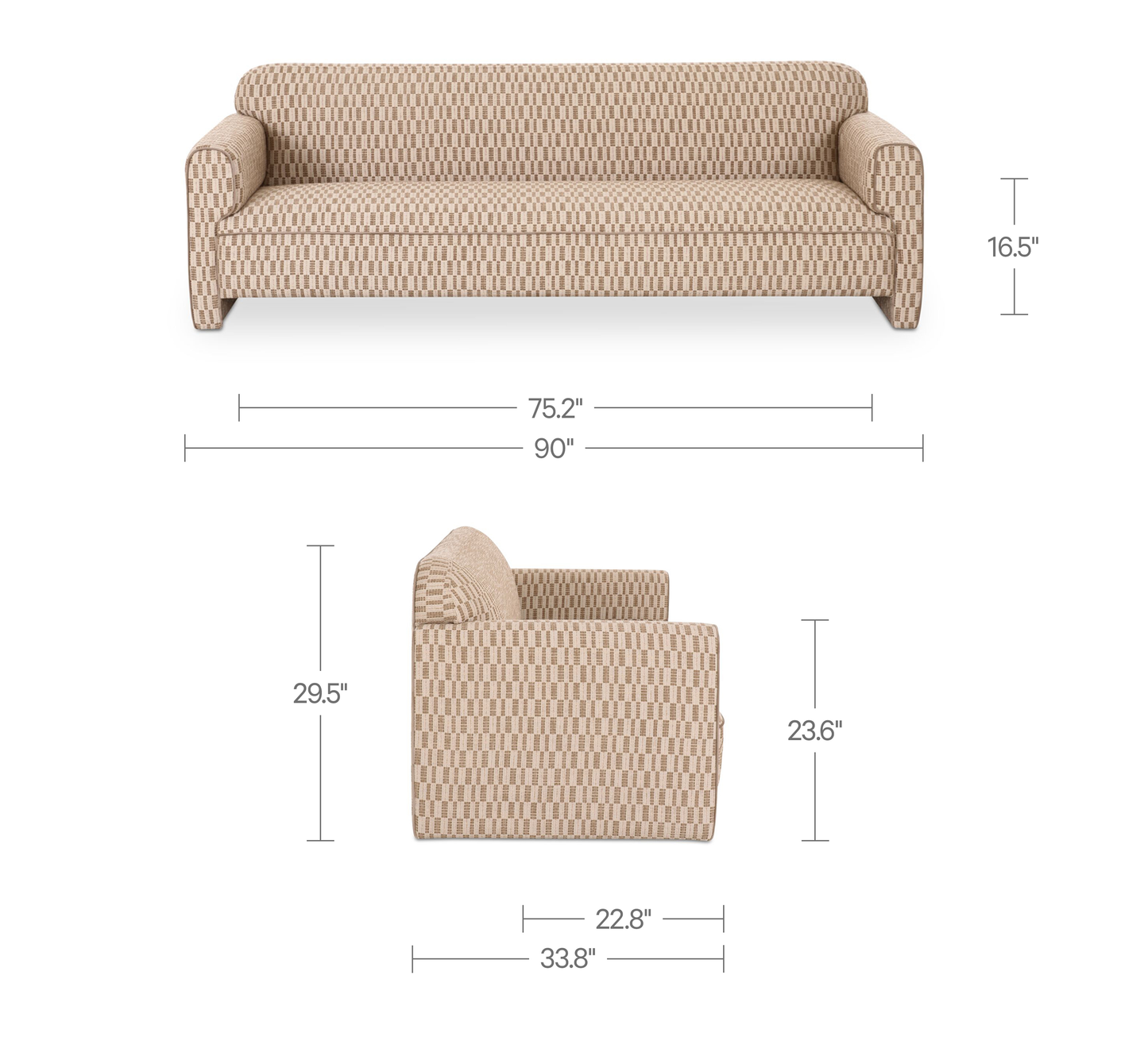 Leo Sofa Moes Home Collection Mhc Oa 1076 08 6