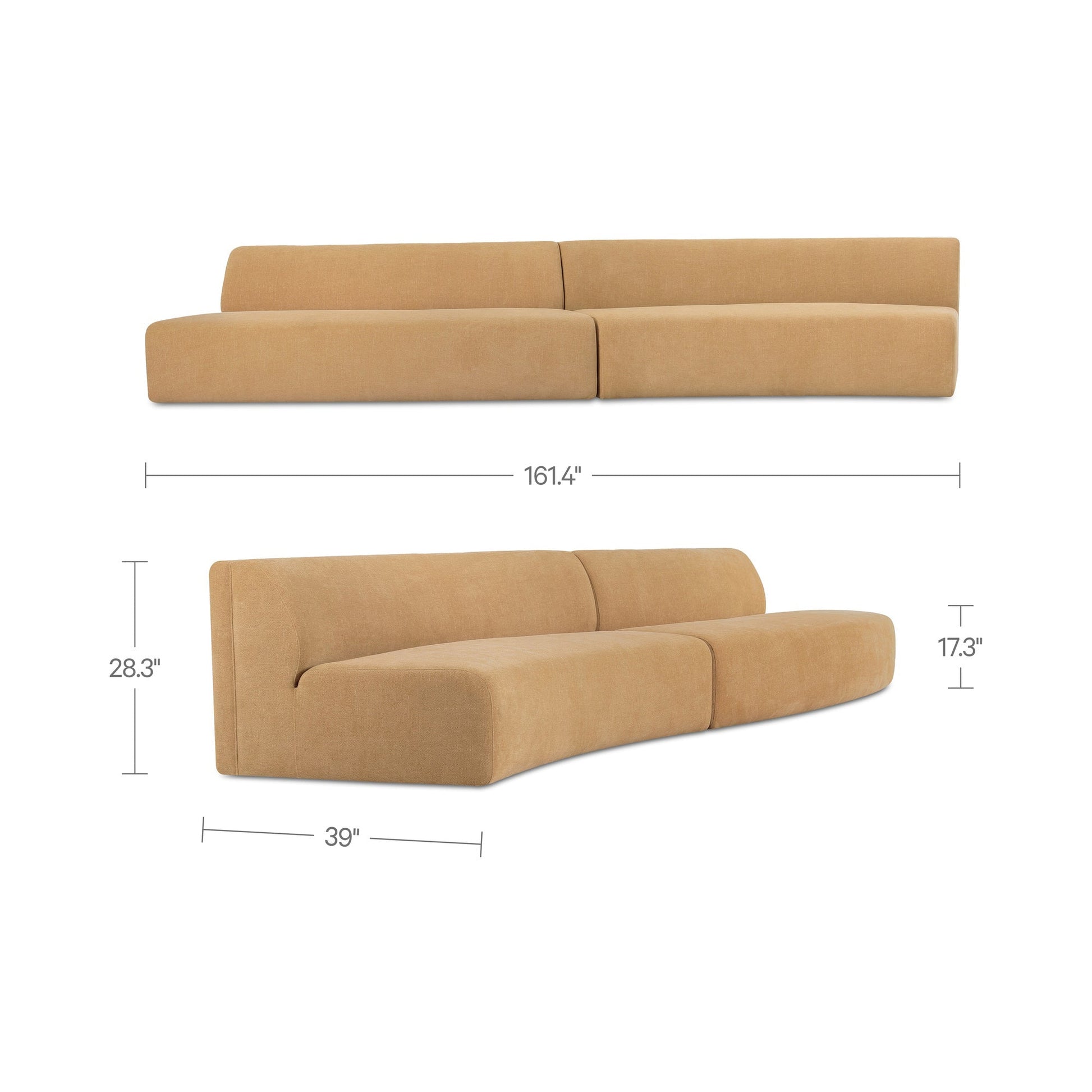 Naomi Wave Modular Sectional Moes Home Collection Mhc Oa 1094 20 4