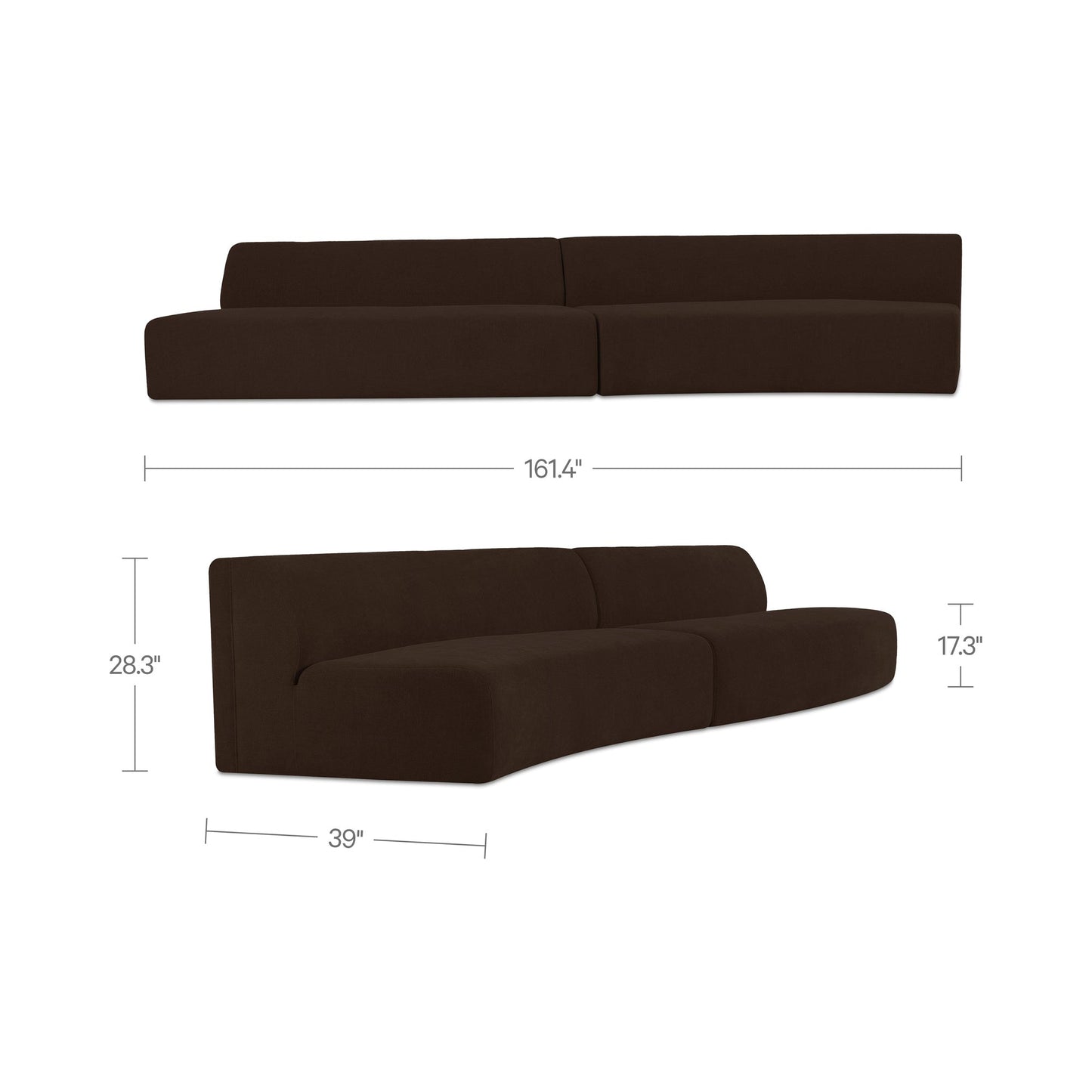 Naomi Wave Modular Sectional Moes Home Collection Mhc Oa 1094 20 3