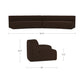 Naomi Concave Modular Sectional Moes Home Collection Mhc Oa 1095 20 3