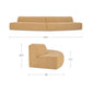 Naomi Convex Modular Sectional Moes Home Collection Mhc Oa 1096 20 4