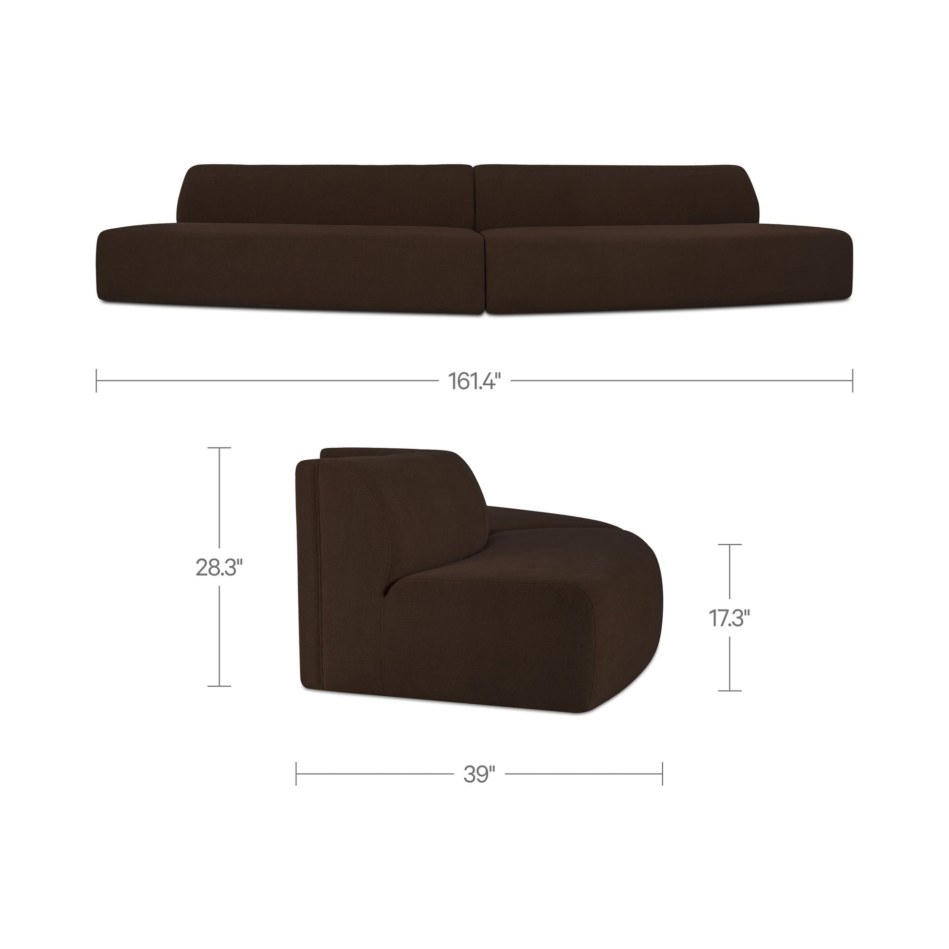 Naomi Convex Modular Sectional Moes Home Collection Mhc Oa 1096 20 3