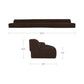 Naomi Wave 3 Modular Sectional Moes Home Collection Mhc Oa 1097 20 3