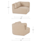 Matina Corner Chair Moes Home Collection Mhc Oa 1101 34 3