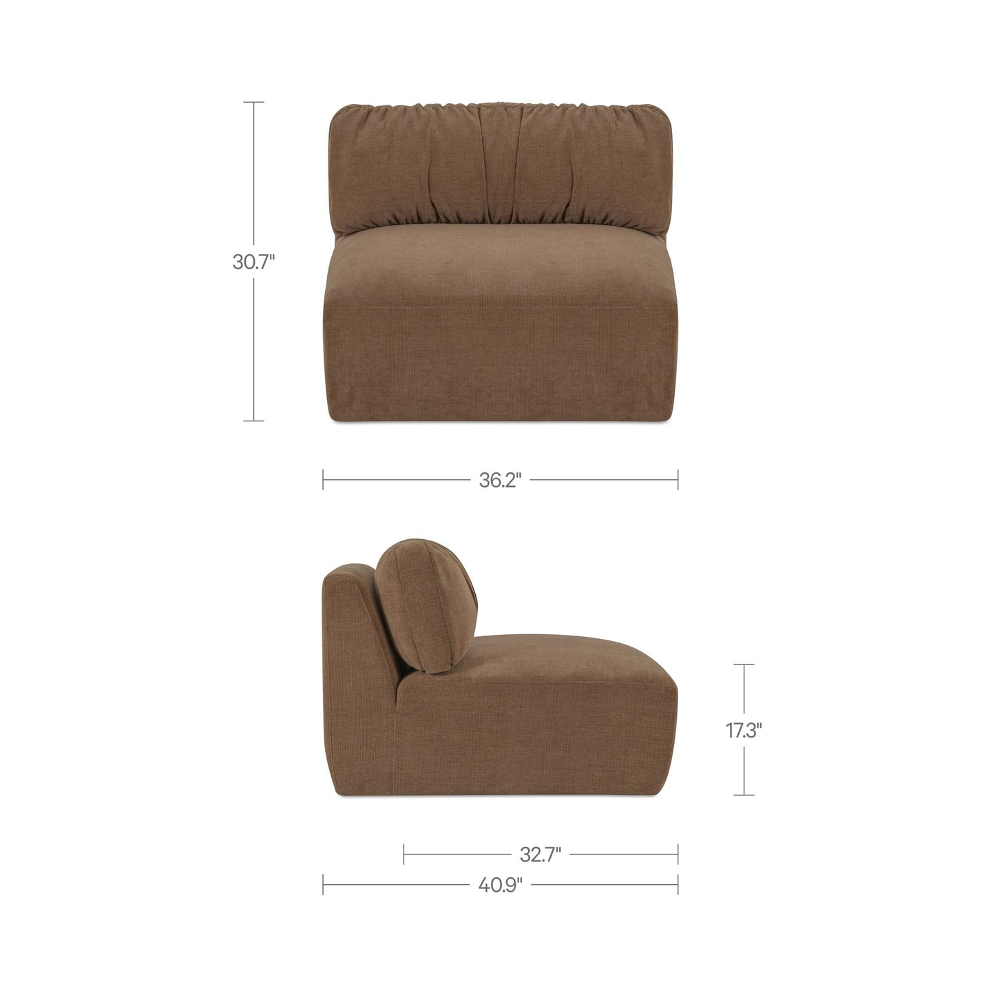 Matina Slipper Chair Moes Home Collection Mhc Oa 1102 34 4
