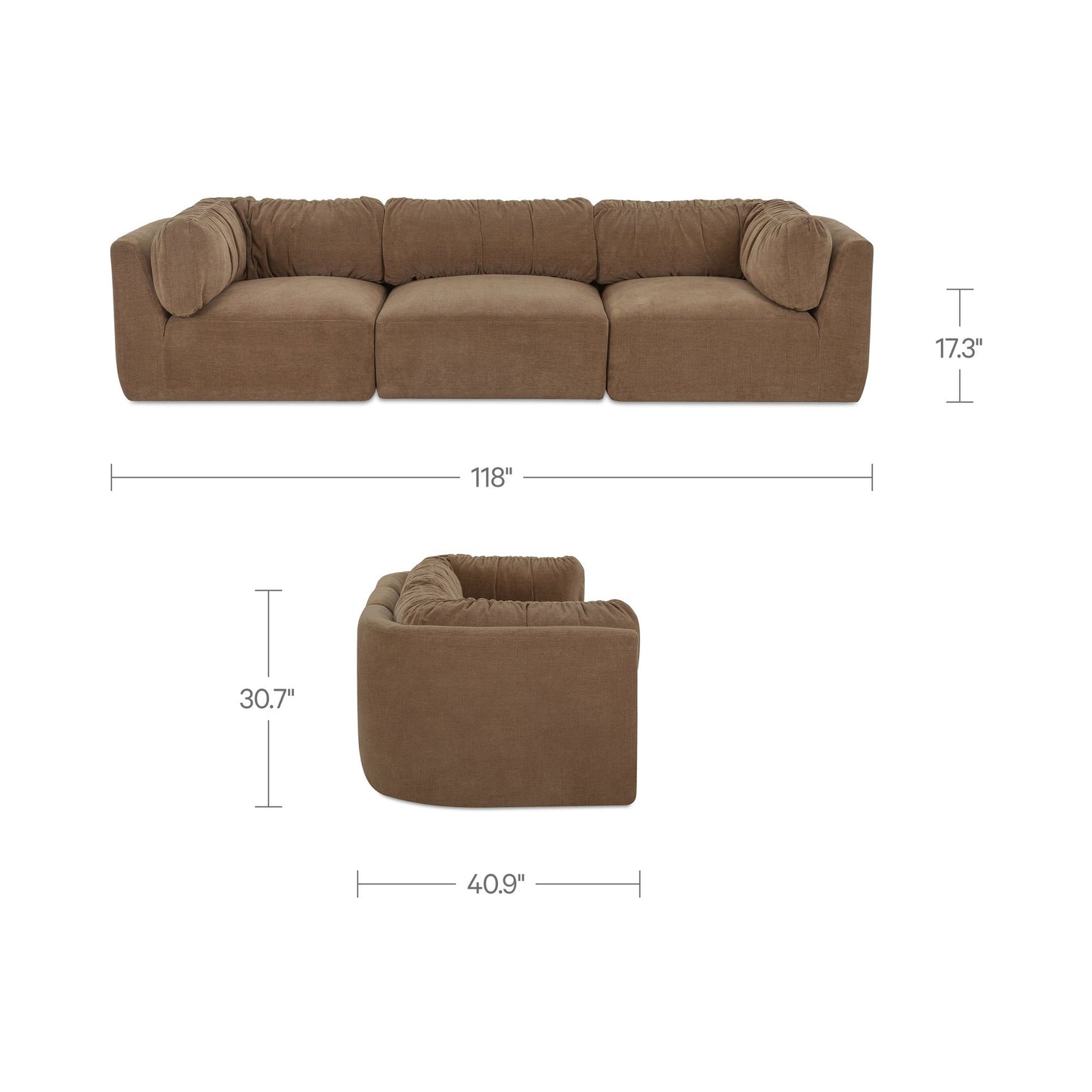 Matina Modular Sofa Moes Home Collection Mhc Oa 1104 34 4
