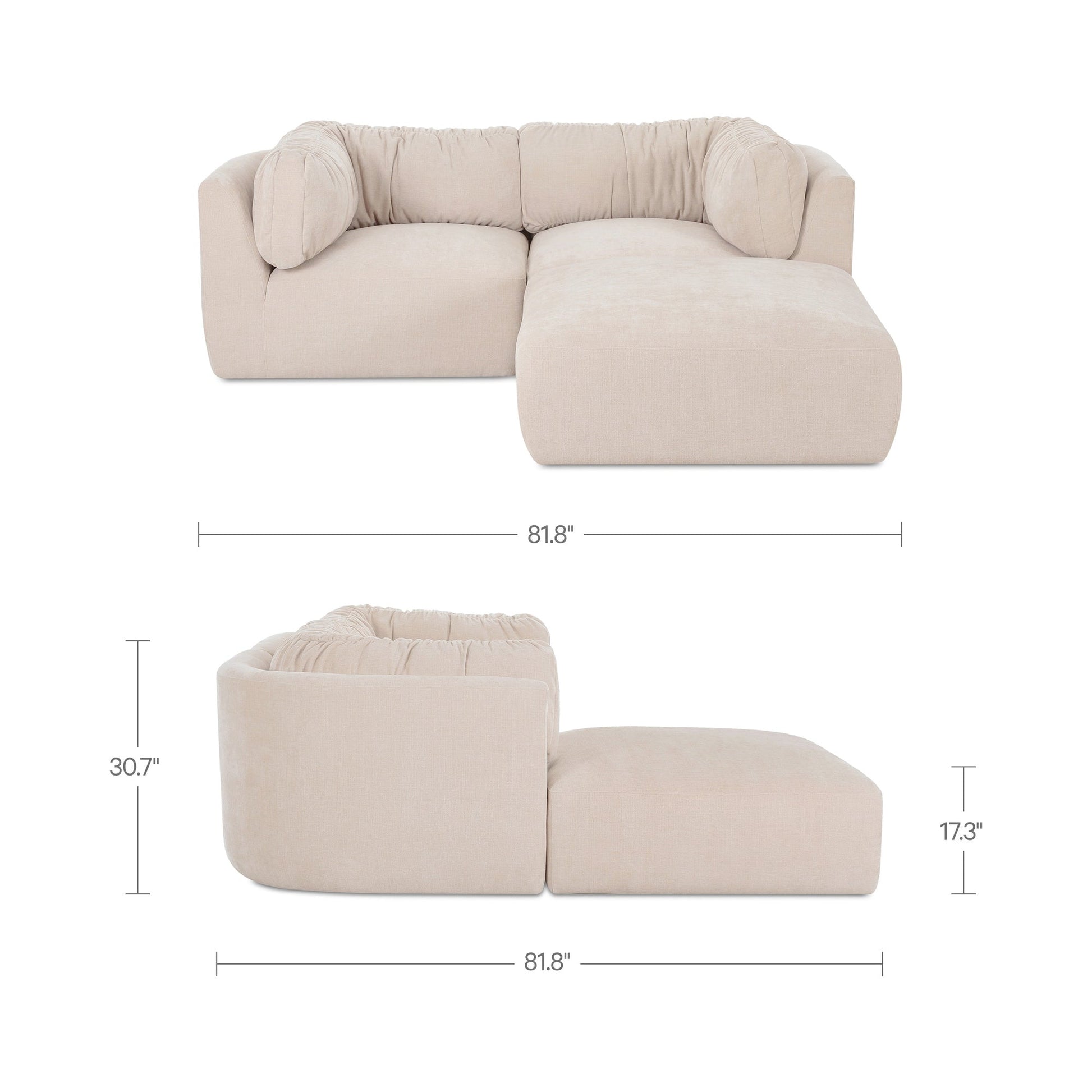 Matina Nook Modular Sectional Moes Home Collection Mhc Oa 1105 34 3